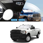 TINGLU Sun Shade for Dodge RAM 2500 3500 2010-2024 2025 2026 Accessories Windshield Sun Shade Window Shade UV Rays Protection Sun Visor Cover with Steering Wheel Sunshade Storage Bag - Image 6
