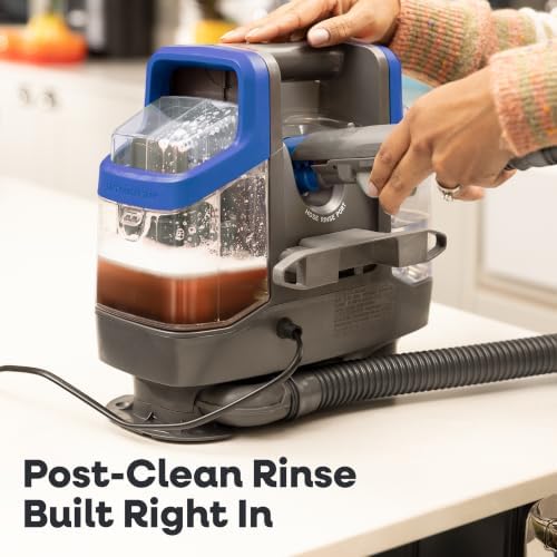 Hoover Spotless Mini Pet Portable Spot Cleaner FH12351, Carpet and Upholstery Cleaner for Stairs, Furniture, Pet Messes and Cars, Compact Design, Easy Fill Tank, Self-Cleaning Hose, Lightweight - Image 5