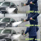 Swivel Pressure Washer Gun with Extension Wand 3/8” Quick Connect M22 Fittings, 5000PSI - Image 5