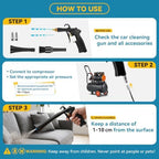 Tornado Car Cleaning Gun with Replacement - Image 5