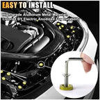 smilfuy 20PCS Aluminum Bumper Fender Washer Stainless Steel Bolts, Yellow - Image 7