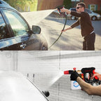 DUSICHIN Pressure Washer Short Wand High Power Spray Gun 5 Nozzle Tips Car Wash Foam Gun Foam Cannon Attachment 1/4" Quick Connector Outlet,3/8'' M22-14mm M22-15mm Fitting,Not Use with Garden Hose - Image 6