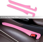 IHOTDER 2PCS Car Seat Gap Filler,Super Flexible Car Side Seat Gap Filler Car interior Accessories,Universal CCar Organizer Between Seats for Tightly Filling Seat Gaps (Pink)…… - Image 3
