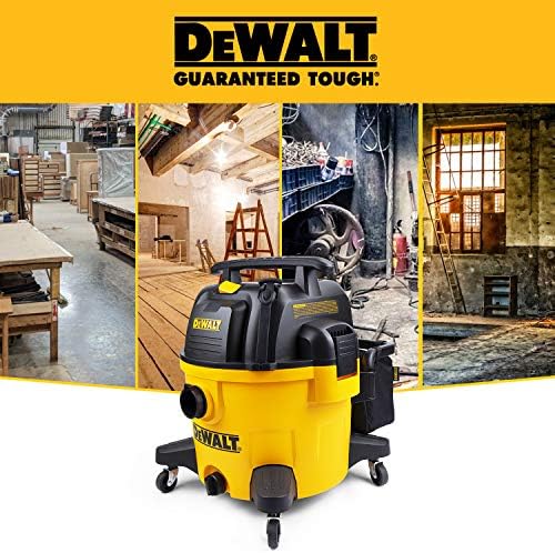 DEWALT 9 Gallon Wet/Dry VAC, Heavy-Duty Shop Vacuum with Attachments, 5 Peak HP, with Blower Function, DXV09PA - Image 5