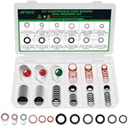 110PCS A/C Compressor Port Bonded Seal Gasket Kit, A/C Seal Washers by Japtend