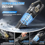 CKIKH Handheld Vacuum Cordless, 15000PA Hand Held Car Vacuum Cleaner - Image 5