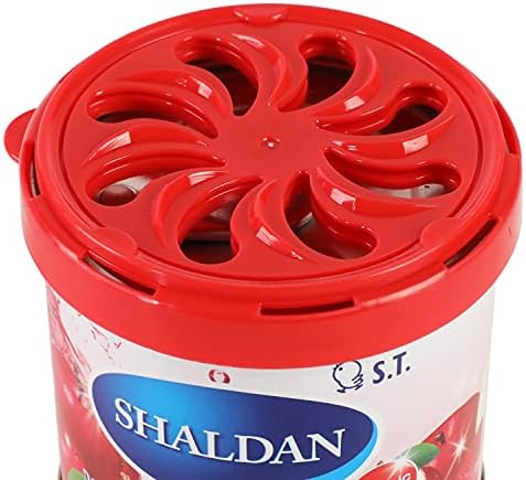 Auto Dynasty My Shaldan Japanese Room/Car Limonene Gel Natural Air Freshener Cans, Apple Scent, 80g - Image 4