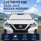 Custom Fit Windshield Sun Shade for Nissan Murano 2025-2026 - Image 2