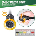 Pressure Washer Gun Wand & 3-in-1 Adjustable Nozzle, M22-14mm - Image 3