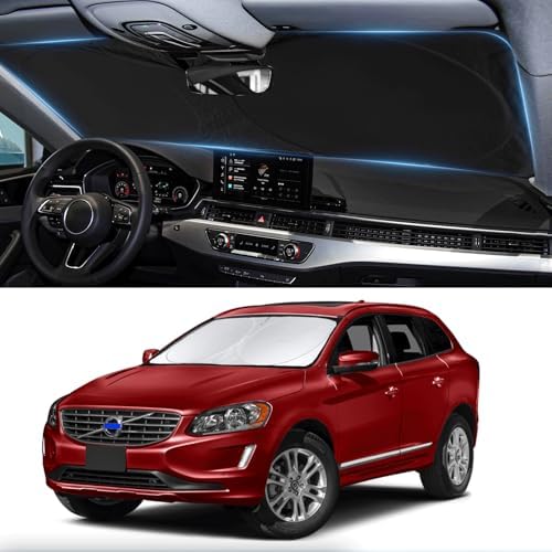 Custom Fit XC60 Windshield Sunshade for 2018 2019-2024 2025 2026 Volvo XC60 by INSAUTO