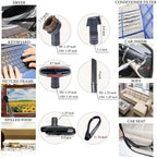 Replacement Vacuum Attachments & Brushes 1.25'' plus Universal Adapter Kit - Image 3