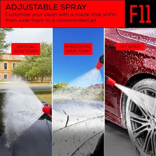 Suds.Lab F11 Dual Chamber Foam Cannon for Pressure Washer, 36 oz Snow Foam - Image 6