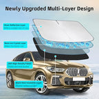 Windshield Sun Shade for BMW X6 2015-2026 Sunshade - Image 3