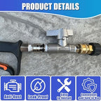 M MINGLE Ball Valve Pressure Washer, 3/8" Quick Connect Ball Valve for Power Washer Hose, 5000 PSI - Image 6