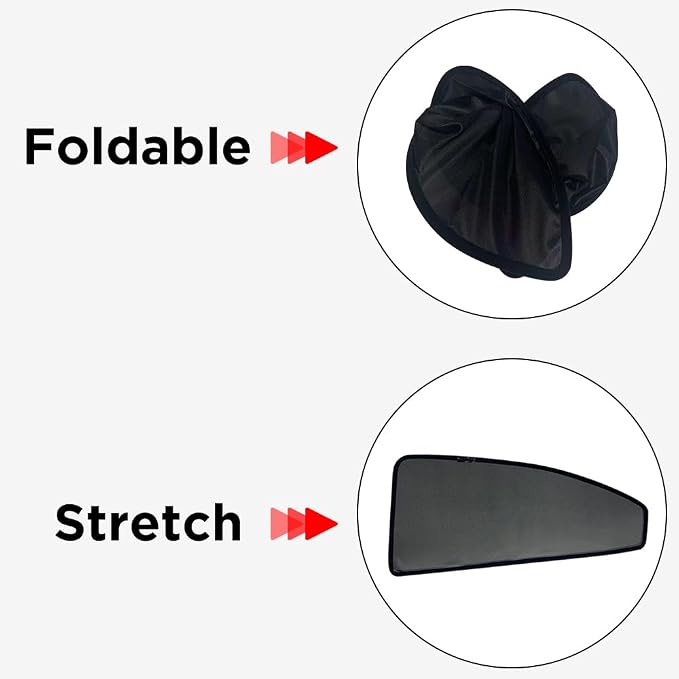 FEISHILINIYA Magnetic Car Side Window Sunshades for Toyota for Corolla (2020-2025) Built-in Magnets Rear Passenger Privacy Auto Windows Sun Shade for Corolla 12TH Accessories - Image 7