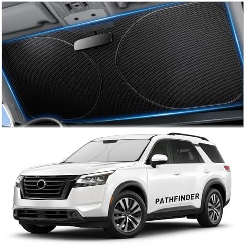 Zanch Windshield Sun Shade for Nissan Pathfinder 2000-2025 by Zanch