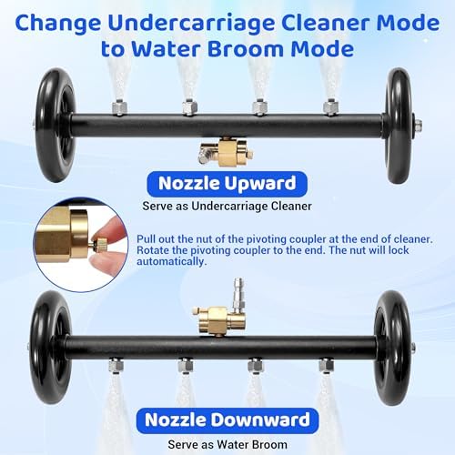 Tool Daily 16" Dual-Function Undercarriage Pressure Washer Attachment - Image 4