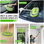Ordenado 62" Car Wash Brush kit with Long Handle & Scratch-Free Refill Head - Image 5