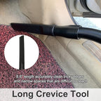 Shop Vac Vacuum Attachments with Extension Hose Dusting Brush Crevice Tool Nozzle Multi-Tools for 1-1/4" 1-3/8" 2-1/2" Shopvac Wet Dry Vacuum Cleaner (Car Detailing Kit Interior A) - Image 5