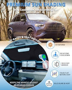 Windshield Sunshade for Mercedes Benz 2016-2022 GLC SUV GLC300 Sun Shade - Image 2