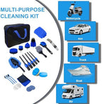26PCS Car Detailing Kit, Car Detailing Brush Set, Car Cleaning Kit, Auto Detailing Tools for Interior Exterior Wheels, Professional Car Wash Accessories with Windshield Cleaning Tool and Storage Bag - Image 7