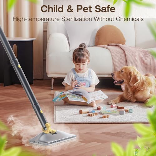 10-in-1 Steam Cleaner, Detachable Handheld Steam Mop for Multi-Surface - Image 6