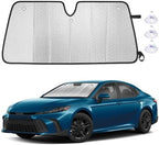 EcoNour Foldable Sun Shade Fit for Toyota Camry 2025-2024 2025 2026 by EcoNour