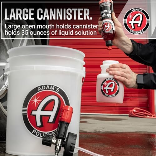 Adam's Polishes Premium Foam Cannon - Soap Sprayer for Car Wash | Sprayer Cannister for Pressure Washer 1/4" Quick Disconnect - Image 6
