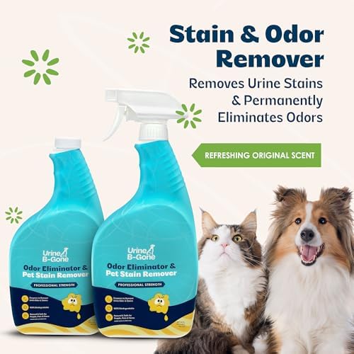 Urine B-Gone Enzyme Cleaner for Pet & Human Urine, Original, 32 oz, 2-Pack - Image 3