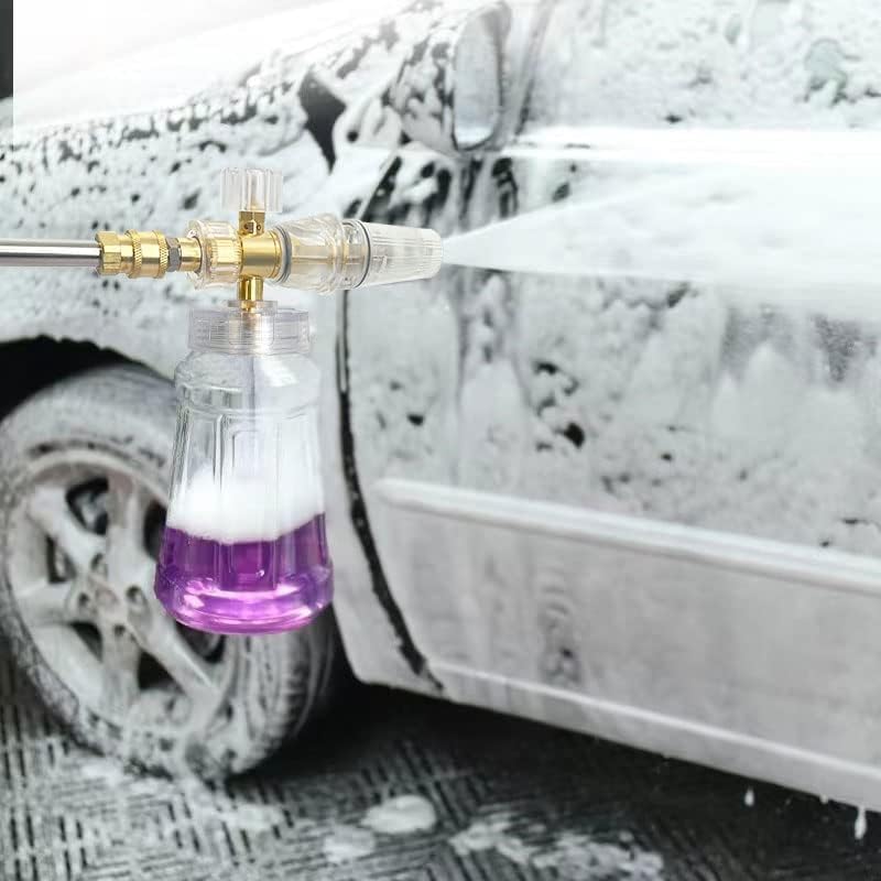 Foam Cannon for Pressure Washer, FENGPAI Foam Cannon with 1/4 Inch Quick Connector, Soap Dispenser for Car Washing with Adjustable Thick Foam - Image 6