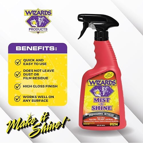Wizards Motorcycle Quick Detail Kit – 5-Piece Wash & Shine Bundle - Image 2