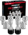 AURORA CAR Pressure Washer Quick Connect Kit, Stainless Steel Adapter 8 Pcs by AURORACAR