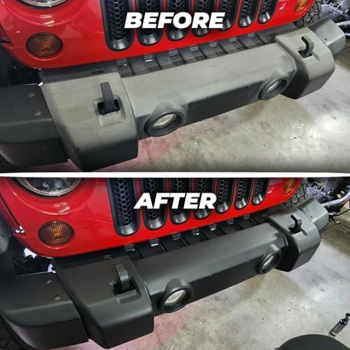 ExoForma Black Trim Restorer - Lasts 6+ Months, Dye Infused Waterproof Plastic Restorer for Cars - Perfect for Faded Bumpers, Trim & Vinyl on Jeeps, Truck Beds, Avalanches & ATVs | 4oz Kit - Image 4