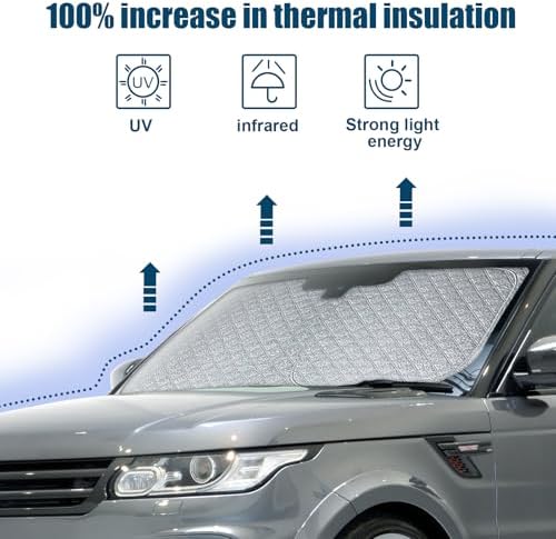 6 Layers Sun Shade for Range Rover Sport 2013-2022 - Image 2