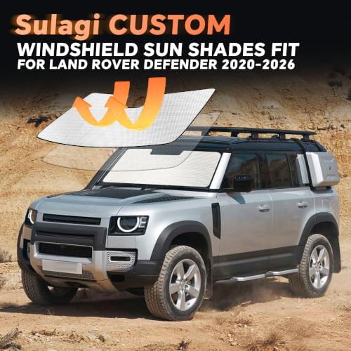 Windshield Sun Shade for Defender 90/110/130 2020-2026 - Image 6