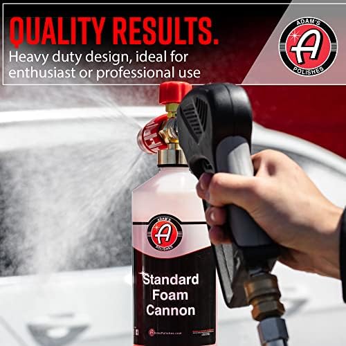 Adam's Polishes Standard Foam Cannon - Foam Cannon Soap Sprayer for Car Wash, Patio & House Cleaning | Sprayer Cleaner Cannister for Pressure Washer - Image 3