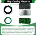 40pcs A/C Compressor Seal Washers and 175pcs A/C O Rings Kit - Image 4