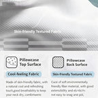 27° Sweet Spot Pillow for Neck & Back Support for Reading Rest (Blue) - Image 7