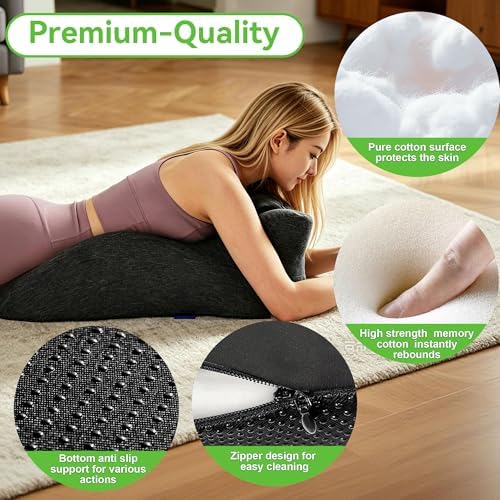 Yuanjing Extra Large Ergonomic Memory Foam Wedge Firm Pillow - Image 5