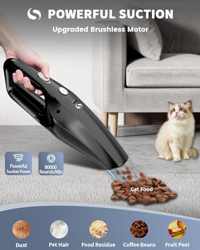 Handheld Vacuum Cordless, Mini Car Vacuum Cleaner - Image 2
