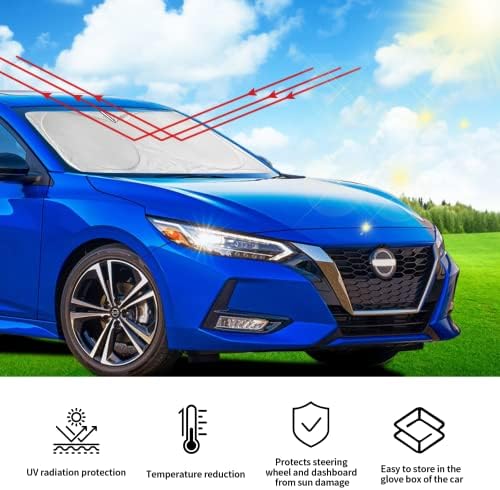 Sunshade Custom Fit Nissan Murano 2015-2025 2026 Windshield Sun Shade - Image 5