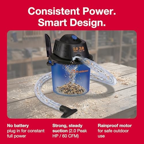 Koblenz WD-2L Wet Dry Vacuum Cleaner, Home Car Garage Workshop, 2.0 PHP - Image 6