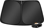 Windshield Sun Shade for Le-xus ES Sedan 250 300h 350 2019-2025 | Custom Fit, Foldable, Easy to Install & Store, Full Coverage, 210T Reflective Fabric, Blocks 99% of UV Rays by Mekdghro