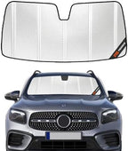 Pigenius Windshield Sun Shade for Benz GLB 2020-2025. Reflective Aluminum Film Front Window Sunshade - BLAZBLOCK by Pigenius