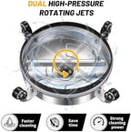 LidoDola 14'' Pressure Washer Surface Cleaner, Power Washer Accessory - Image 4