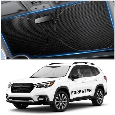 Zanch Windshield Sun Shade for Subaru Forester 2000-2026 by Zanch