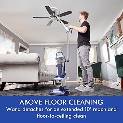 Kenmore DU5080 Bagless Upright Vacuum Lift Cleaner 2-Motor Power Suction with HEPA Filter, 3-in-1 Combination Tool, Pet Handi-Mate for Carpet, Hard Floor, 2 Liters, Navy - Image 4