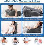 Memory Foam Wedge Pillow, 27° Sweet Spot Pillow for Intimacy- Grey - Image 5