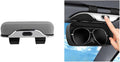 Sunglasses Holder for Car Sun Visor, Convenient Vehicle Visor Eyeglasses Organizer Case, Automotive Interior Glasses Hanger Protective Storage Box, Universal for Vehicles (Gray) by Unknown