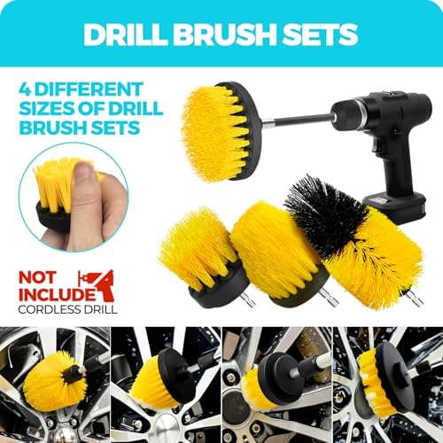 ALFLOD 30Pcs Car Detailing Kit for Interior, Exterior and Wheel Cleaning - Image 3